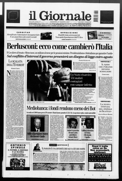 Il giornale : quotidiano del mattino